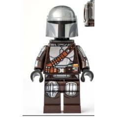   The Mandalorian / Din Djarin / 'Mando' - Silver Beskar Armor lego star wars figura