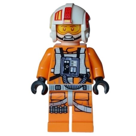 Lázadó pilóta lego star wars figura / Rebel Pilot - Helmet with Black Rebel Alliance Symbols
