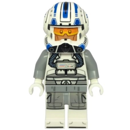 Clone Trooper Pilot Captain Jag (Phase 2) - Light Bluish Gray Arms lego star wars figura