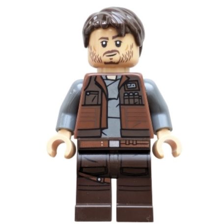 Cassian Andor lego star wars figura / Cassian Andor - Reddish Brown Vest