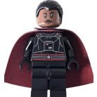 Moff Gideon - Cape, Medium Brown Head lego star wars figura