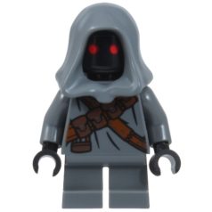   Jawa - Dark Bluish Gray Offworld Outfit, Straps with Pouches lego star wars figura