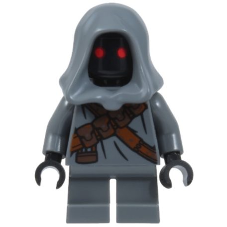 Jawa - Dark Bluish Gray Offworld Outfit, Straps with Pouches lego star wars figura