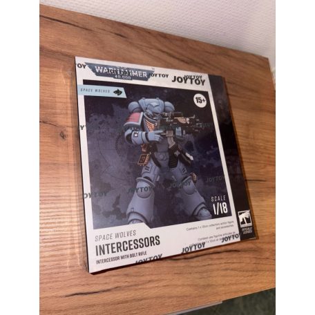 Warhammer 40k, Space Wolves Intercessors, with bolt rifle, joytoy