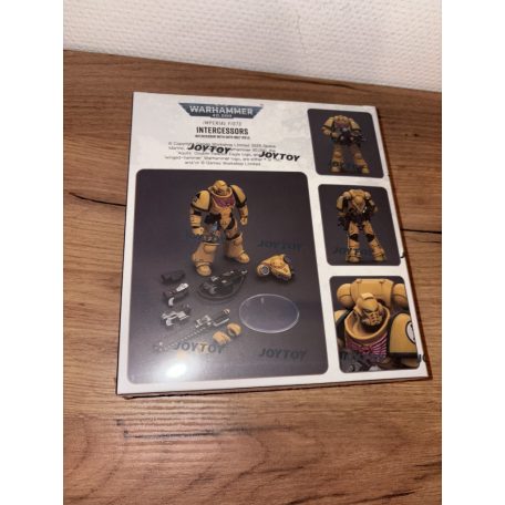 Warhammer Imperial Fists Intercessors, with bolt rifle