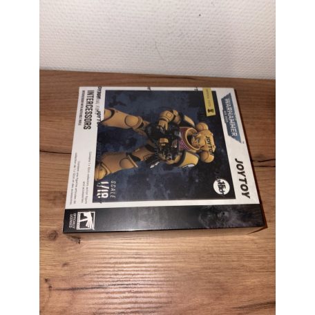 Warhammer Imperial Fists Intercessors, with bolt rifle