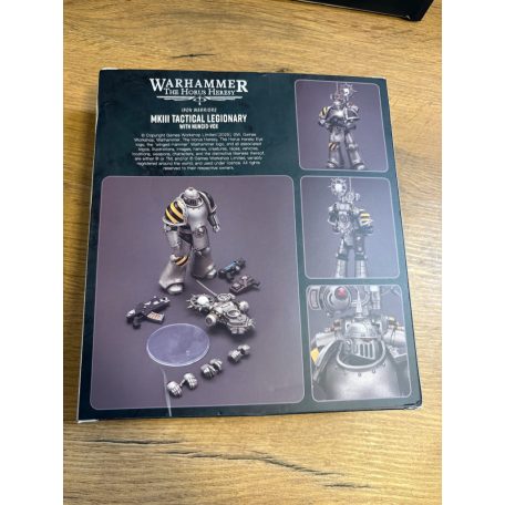 Warhammer 40k Iron Warriors MK3 Tactical Legionary with nuncio-vox